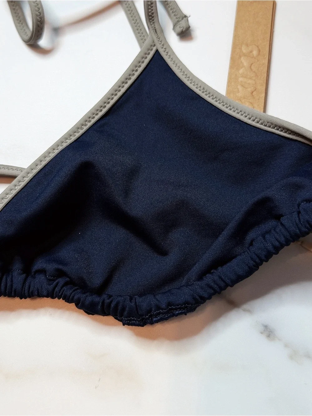 NWT Skims Signature Swim Triangle Bikini Top